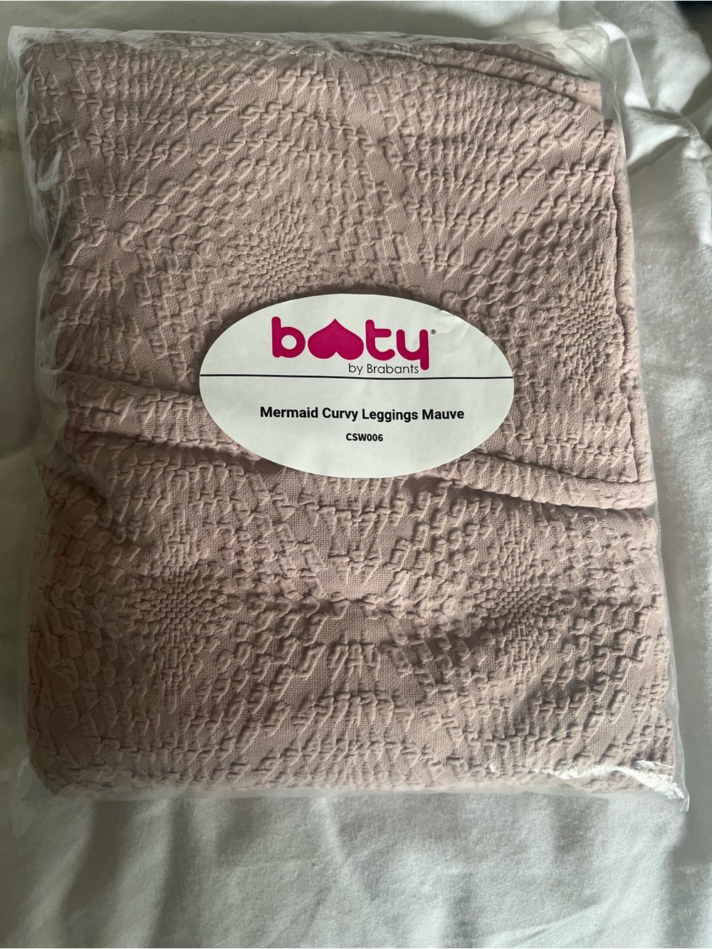 Booty by Brabants Mermaid Curvy Leggings - Mauve Blush